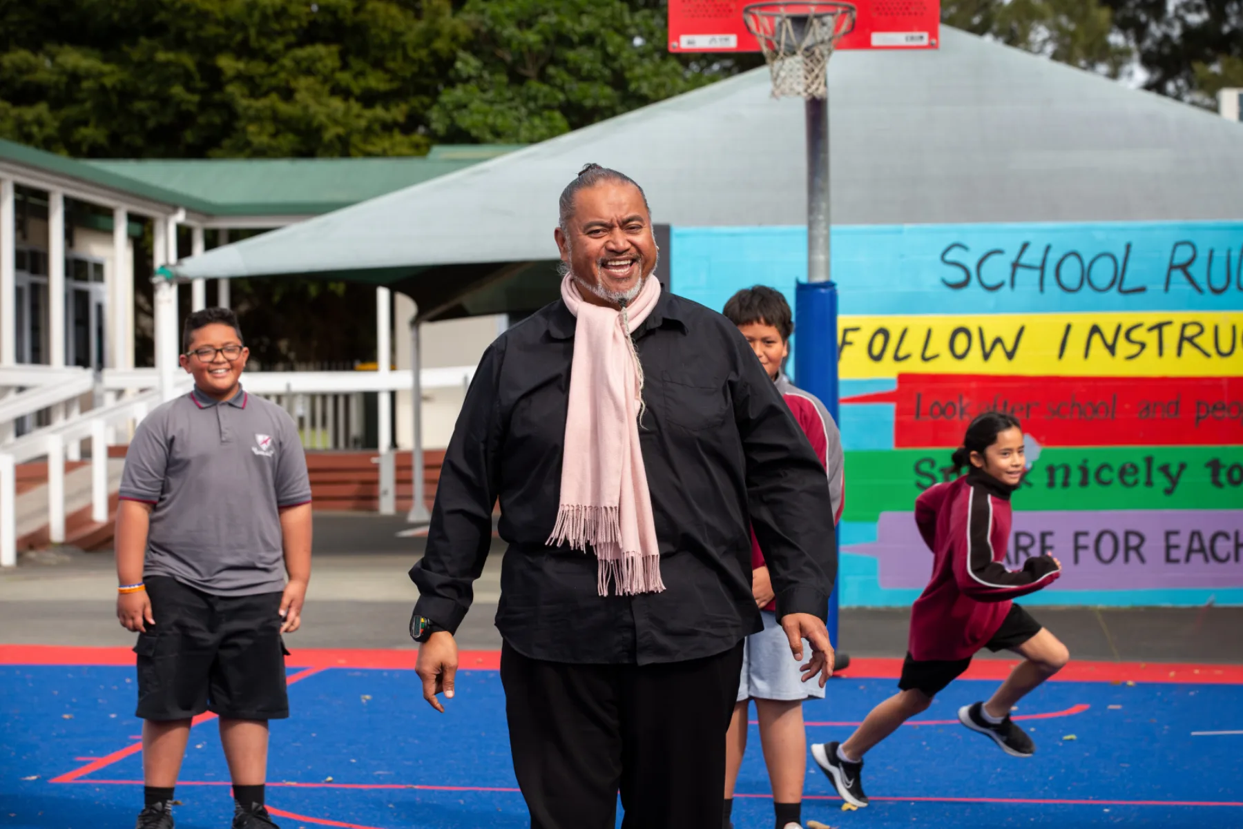 A community leader representing the people and purpose behind Kaitiaki